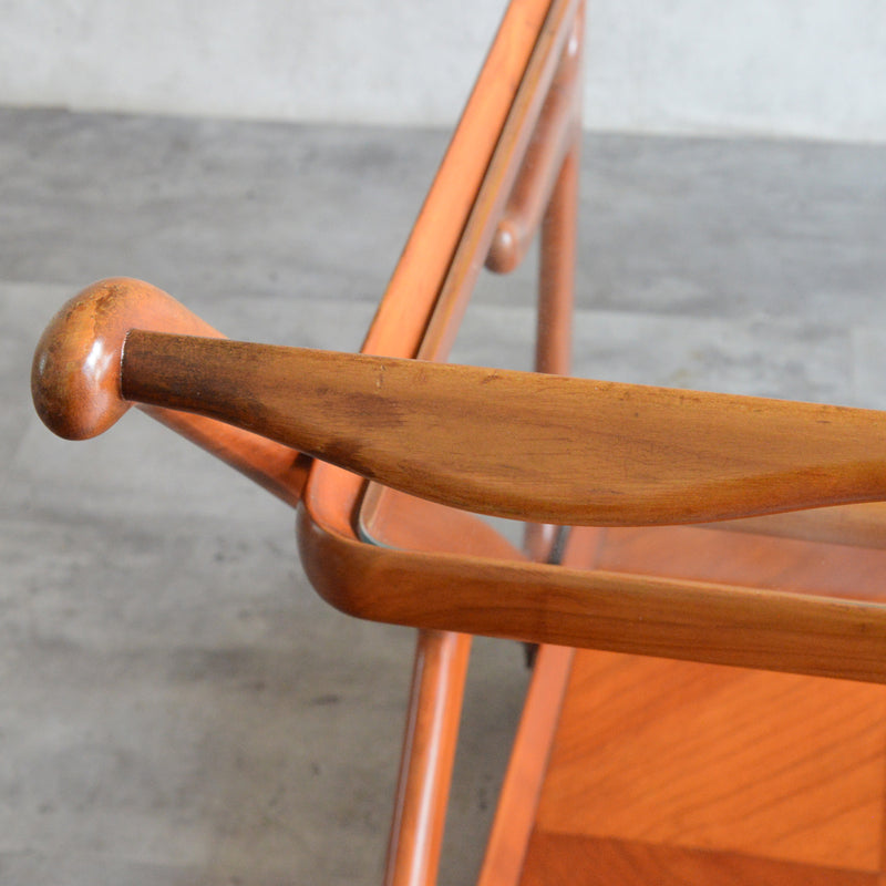 Cassinaカッシーナ  マホガニートローリー(ワゴン）60