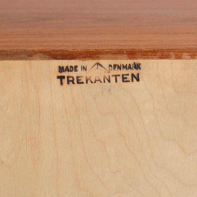 デンマーク ヴィンテージ  チーク ３段チェスト 5-62