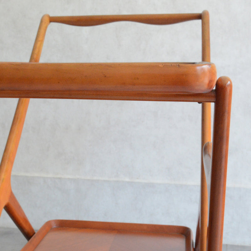 Cassinaカッシーナ  マホガニートローリー(ワゴン）60