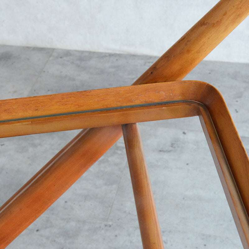 Cassinaカッシーナ  マホガニートローリー(ワゴン）60