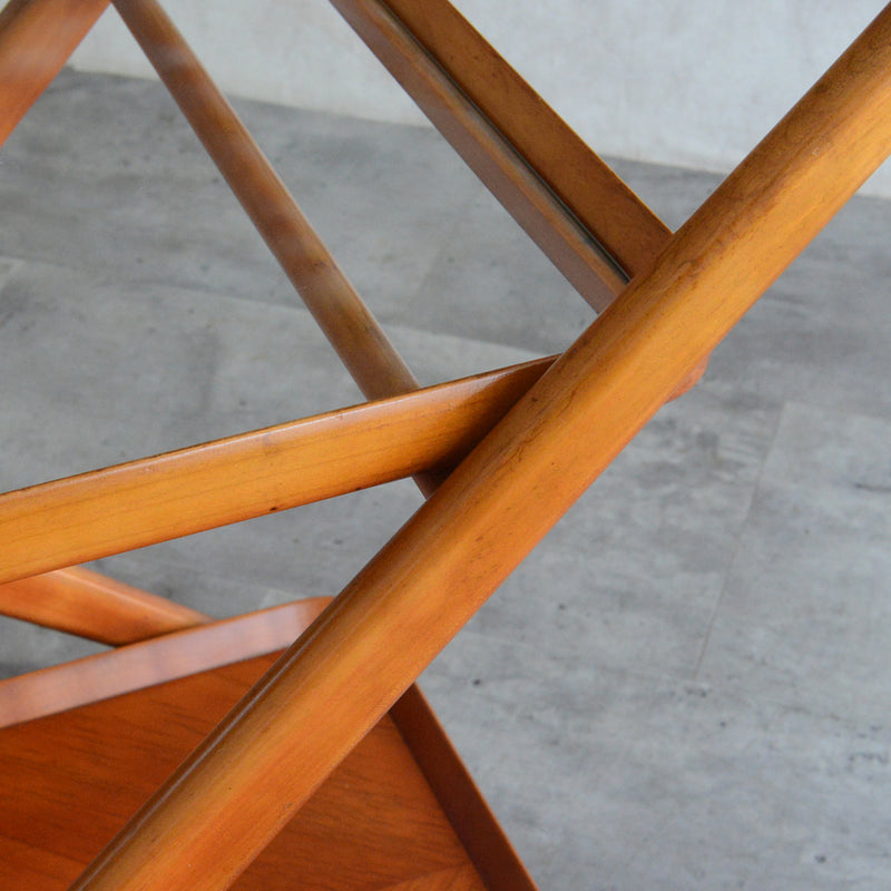 Cassinaカッシーナ  マホガニートローリー(ワゴン）60