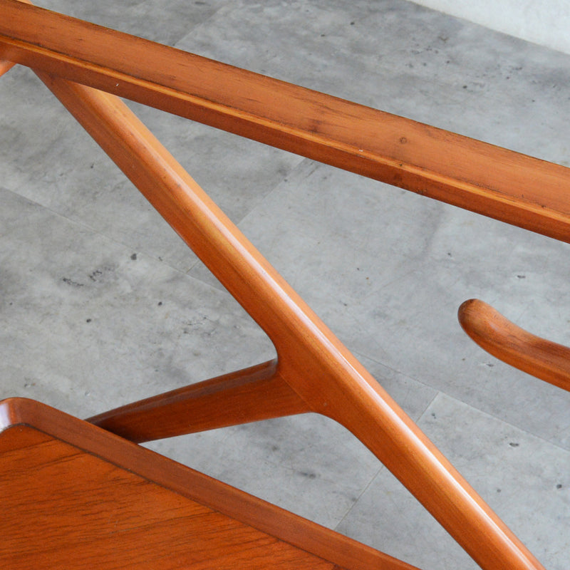 Cassinaカッシーナ  マホガニートローリー(ワゴン）60