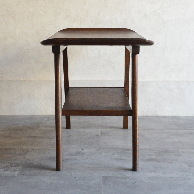 60S ローテーブル  38(オーク・ウイング）天板剝離再塗装済