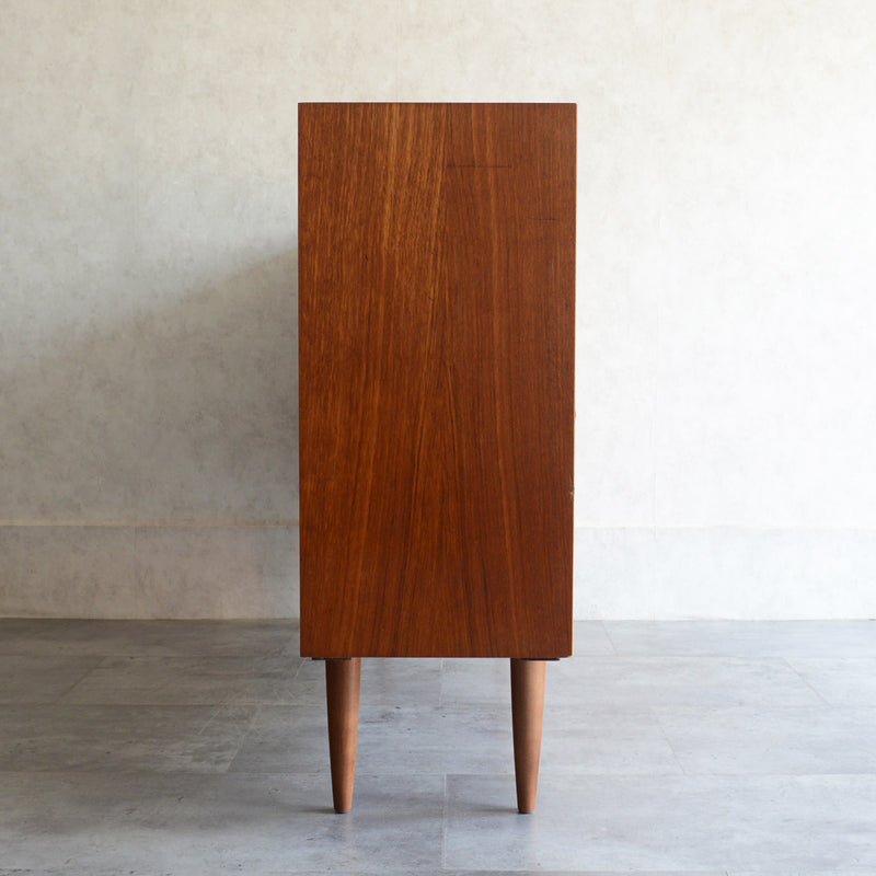 デンマーク ヴィンテージ　チーク2段ブックシェルフ5-36（ウッドオイル仕上）