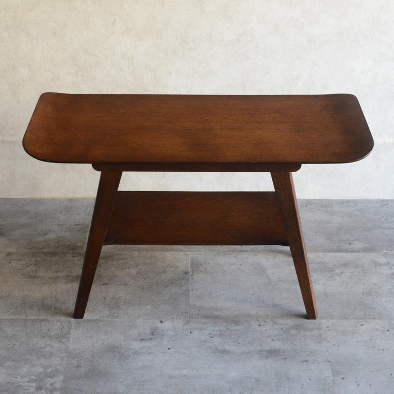 60S ローテーブル  38(オーク・ウイング）天板剝離再塗装済