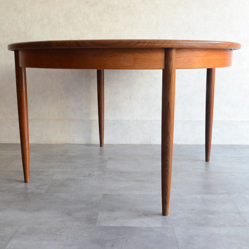 G-PLAN ジープラン  エクステンション ラウンドテーブル 101 (天板剥離再塗装）