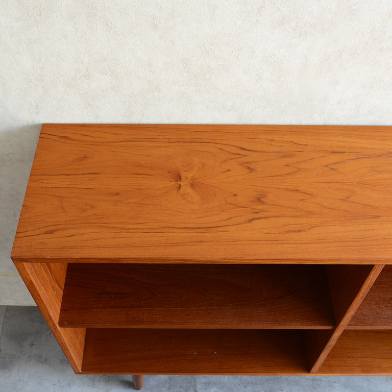 デンマーク ヴィンテージ　チーク2段ブックシェルフ5-36（ウッドオイル仕上）