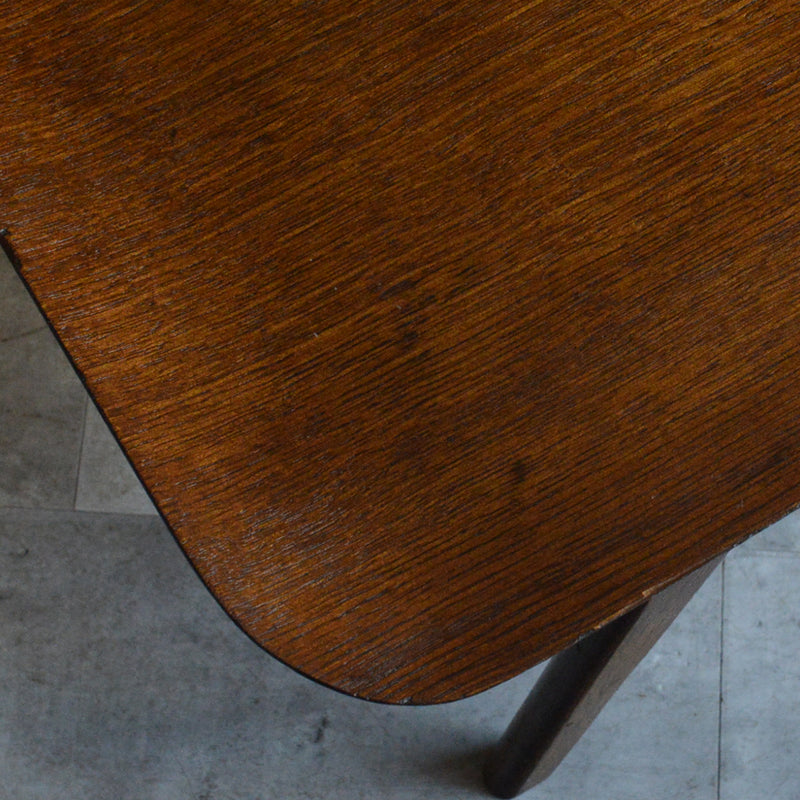 60S ローテーブル  38(オーク・ウイング）天板剝離再塗装済