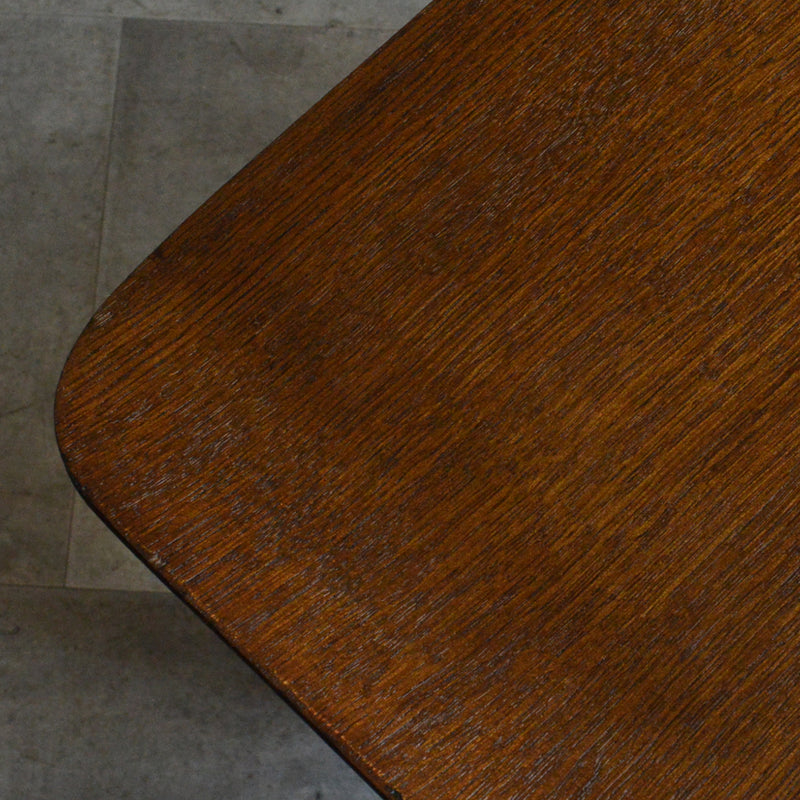 60S ローテーブル  38(オーク・ウイング）天板剝離再塗装済