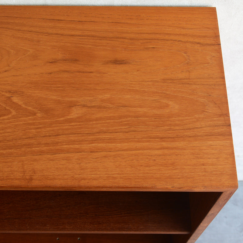 デンマーク ヴィンテージ　チーク2段ブックシェルフ5-36（ウッドオイル仕上）