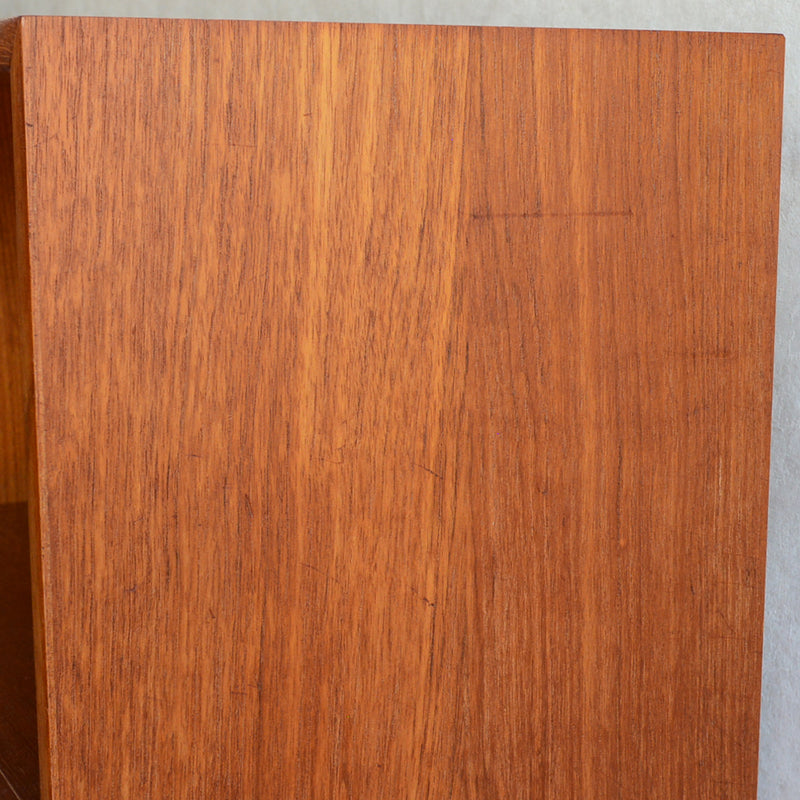 デンマーク ヴィンテージ　チーク2段ブックシェルフ5-36（ウッドオイル仕上）