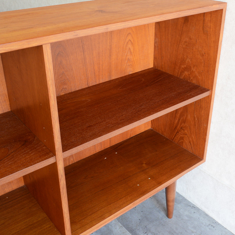 デンマーク ヴィンテージ　チーク2段ブックシェルフ5-36（ウッドオイル仕上）