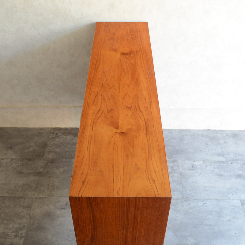 デンマーク ヴィンテージ　チーク2段ブックシェルフ5-36（ウッドオイル仕上）