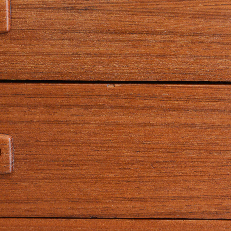 デンマークヴィンテージ  チーク５段スモールチェスト D-７