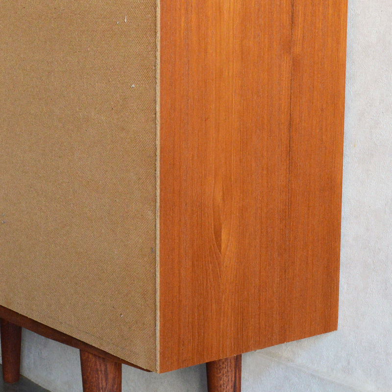 デンマーク ヴィンテージ Farso Mobelfabrik 木扉付シェルフ(3段）5-153