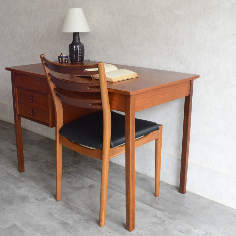 デンマークヴィンテージ チークデスク 8-58