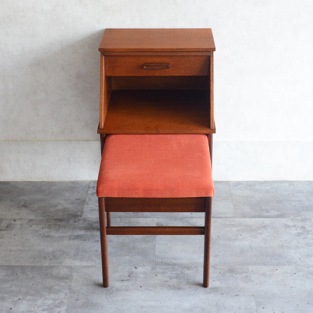 ミッドセンチュリーヴィンテージCHIPPY テレフォンベンチ 03（座面収納