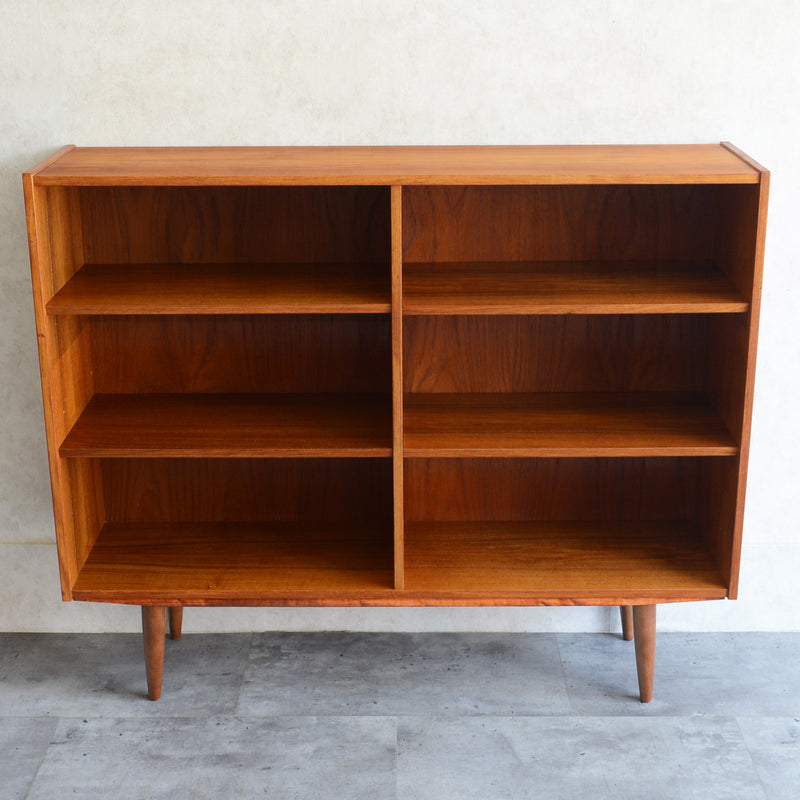 デンマーク ヴィンテージ　チークオープンシェルフ 5-17(オイル仕上）