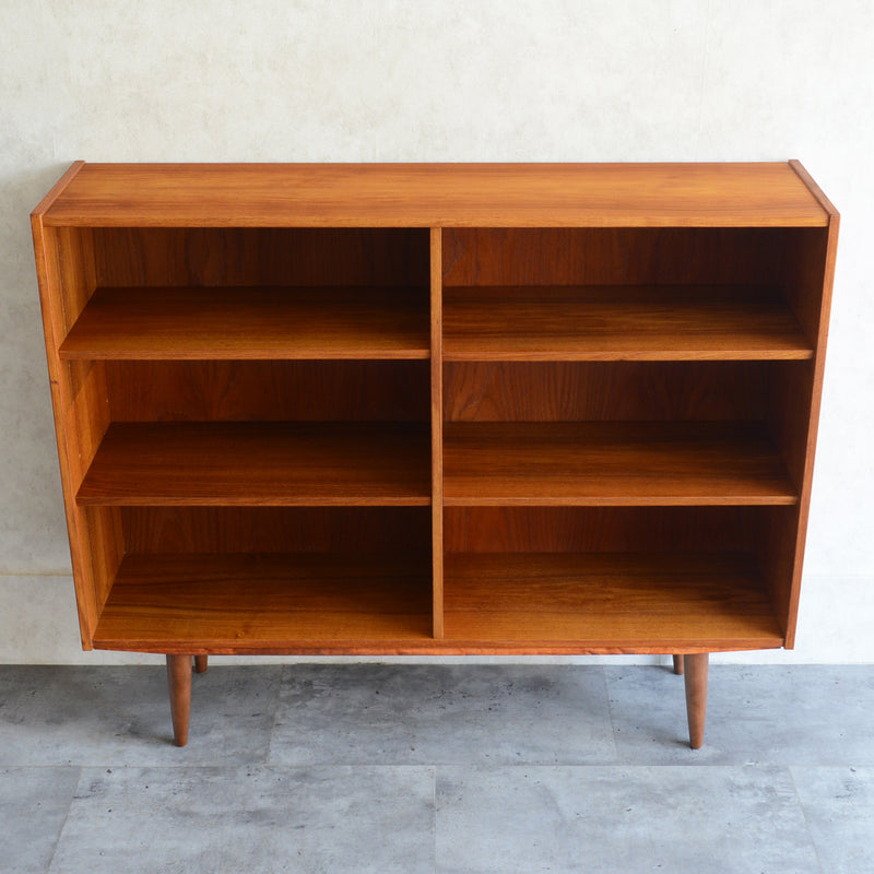 デンマーク ヴィンテージ　チークオープンシェルフ 5-17(オイル仕上）