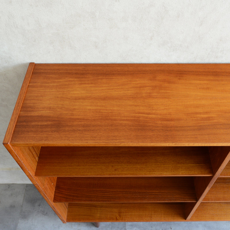 デンマーク ヴィンテージ　チークオープンシェルフ 5-17(オイル仕上）