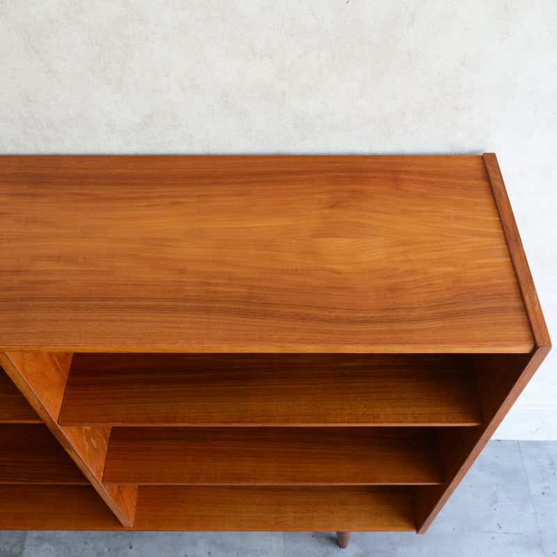 デンマーク ヴィンテージ　チークオープンシェルフ 5-17(オイル仕上）