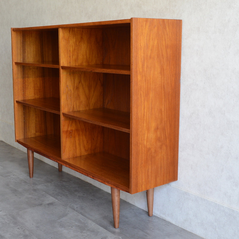 デンマーク ヴィンテージ　チークオープンシェルフ 5-17(オイル仕上）