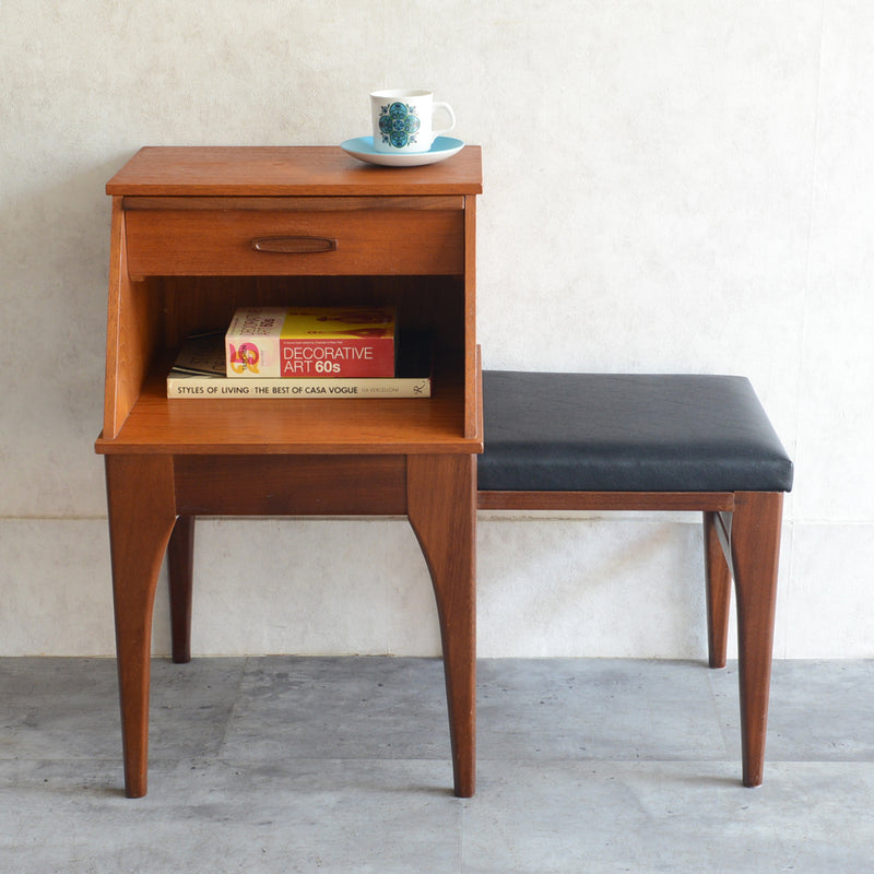 60SヴィンテージCHIPPY テレフォンベンチ 02（座面収納タイプ)