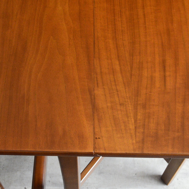 ミッドセンチュリー ヴィンテージ　ゲートレッグ  ダイニングテーブル 37(天板剝離再塗装済）