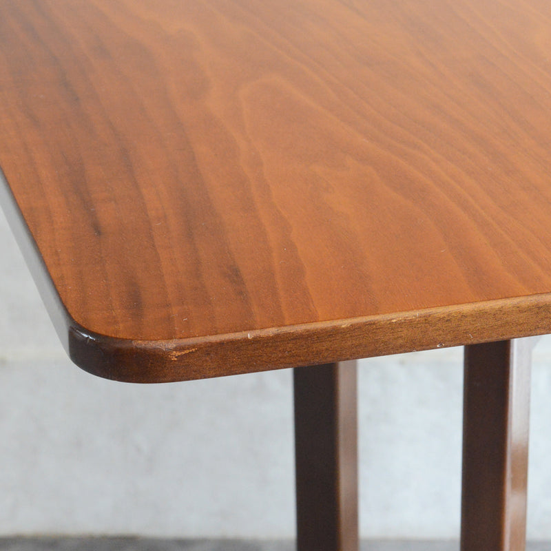 ミッドセンチュリー ヴィンテージ　ゲートレッグ  ダイニングテーブル 37(天板剝離再塗装済）