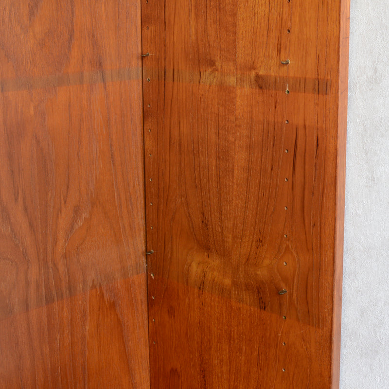 デンマーク ヴィンテージ　チークオープンシェルフ 5-17(オイル仕上）