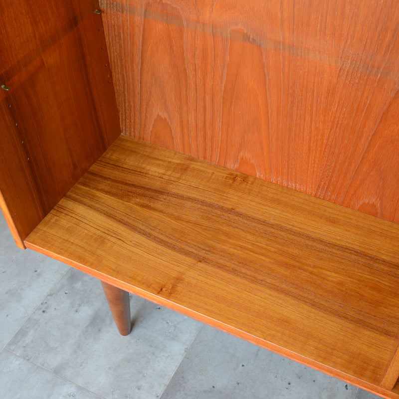 デンマーク ヴィンテージ　チークオープンシェルフ 5-17(オイル仕上）