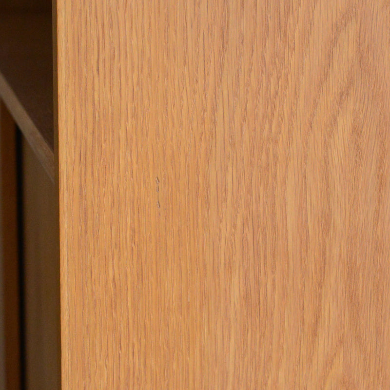 デンマーク ヴィンテージ　オーク シェルフ（木扉付）5-69