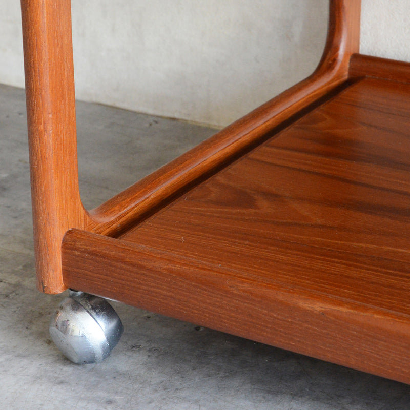 デンマーク ヴィンテージ　チーク ソーイングテーブル 8-2