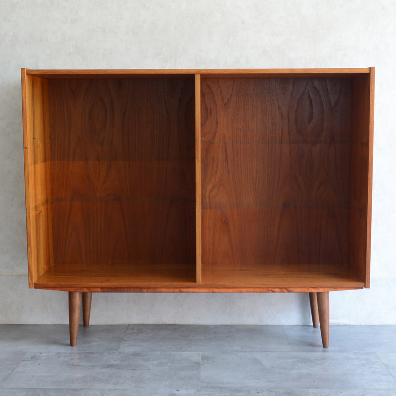 デンマーク ヴィンテージ　チークオープンシェルフ 5-17(オイル仕上）