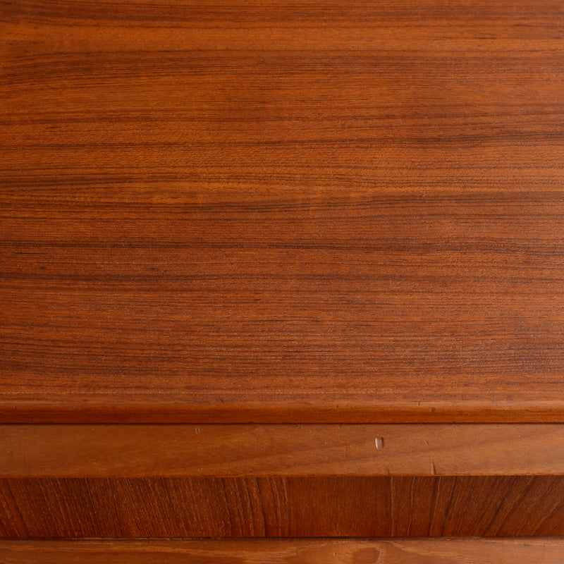 デンマーク ヴィンテージ  チーク ４段チェスト 5-41 (ウッドオイル仕上）