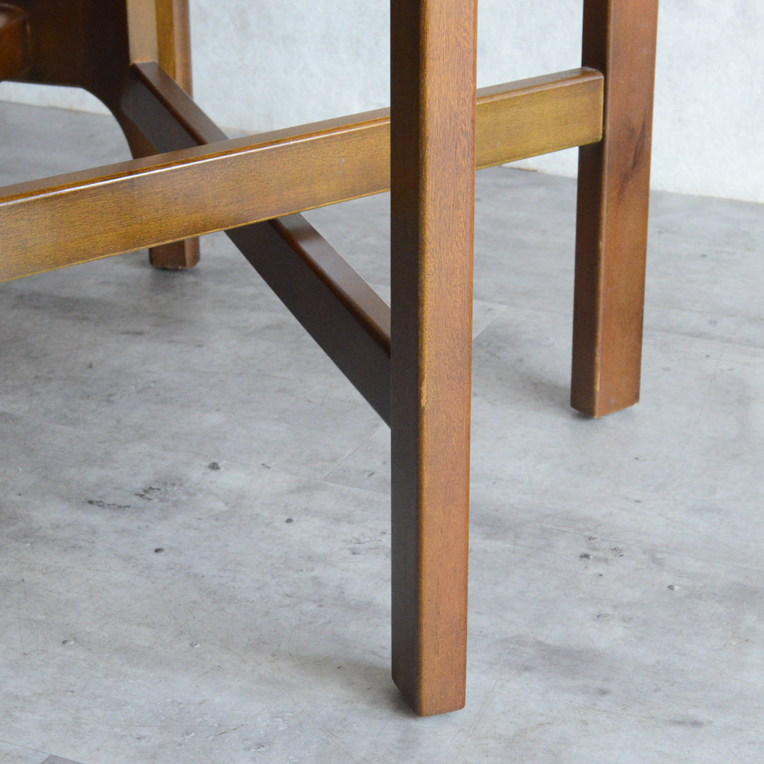 ミッドセンチュリー ヴィンテージ　ゲートレッグ  ダイニングテーブル 37(天板剝離再塗装済）