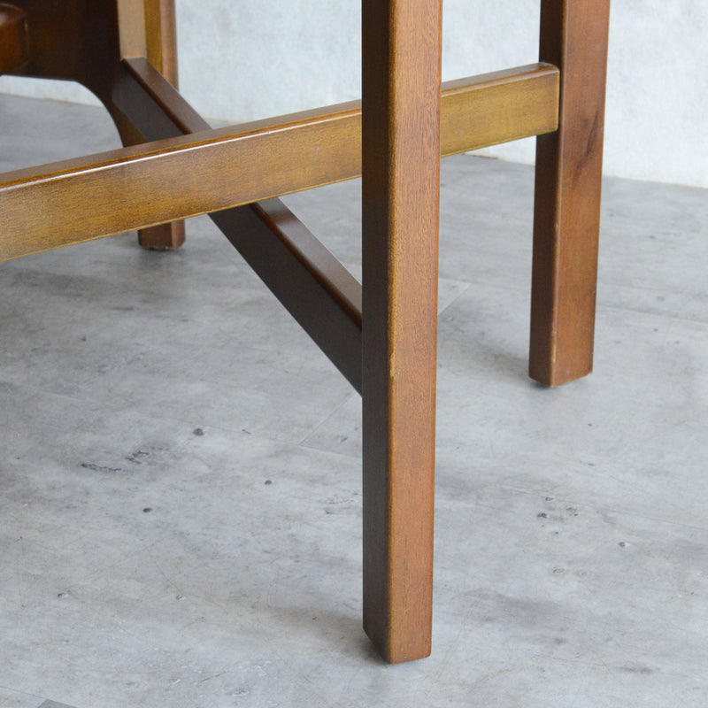 ミッドセンチュリー ヴィンテージ　ゲートレッグ  ダイニングテーブル 37(天板剝離再塗装済）