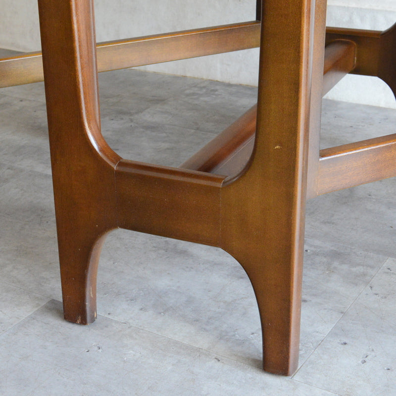 ミッドセンチュリー ヴィンテージ　ゲートレッグ  ダイニングテーブル 37(天板剝離再塗装済）