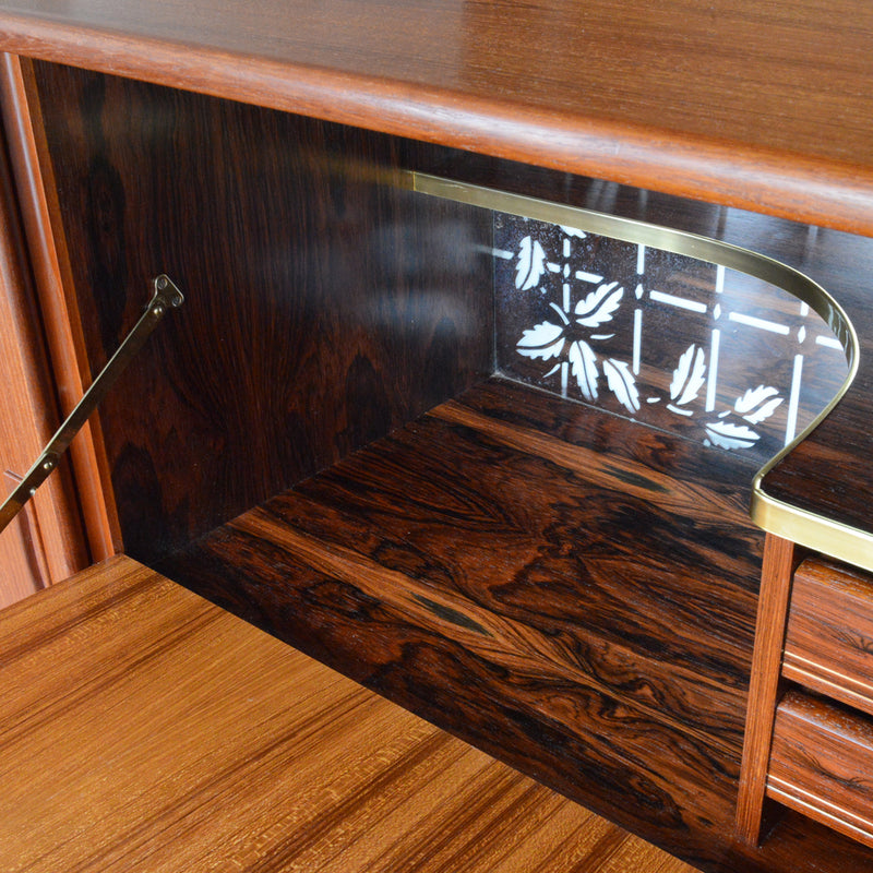 デンマークヴィンテージ チーク＆ローズウッド　サイドボード　P-1