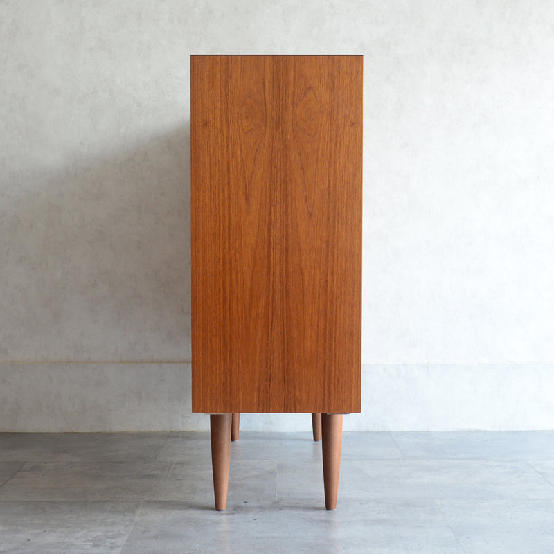 デンマーク ヴィンテージ シェルフ 5-40（木扉付）