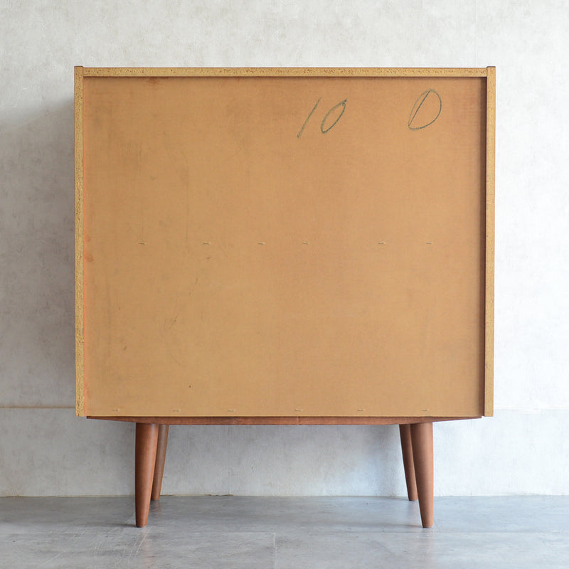 デンマーク ヴィンテージ シェルフ 5-40（木扉付）