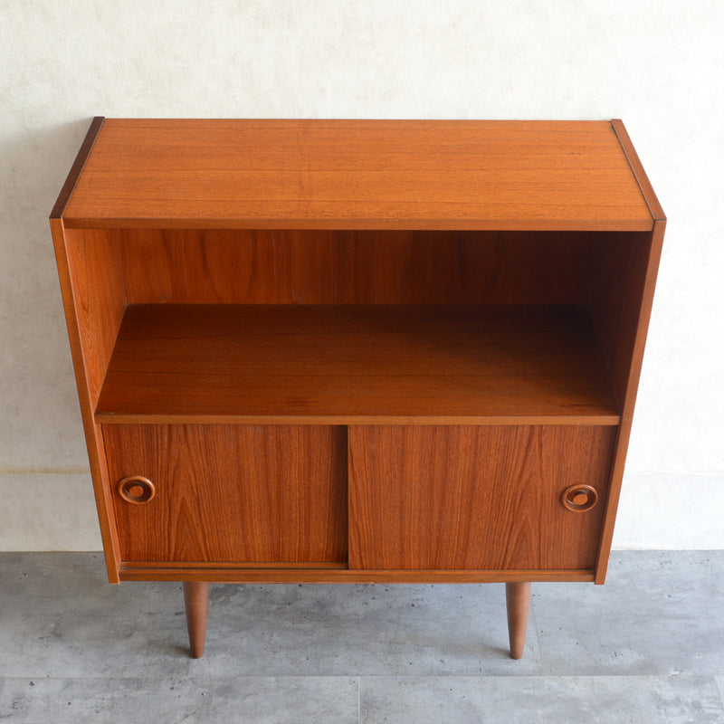 デンマーク ヴィンテージ シェルフ 5-40（木扉付）