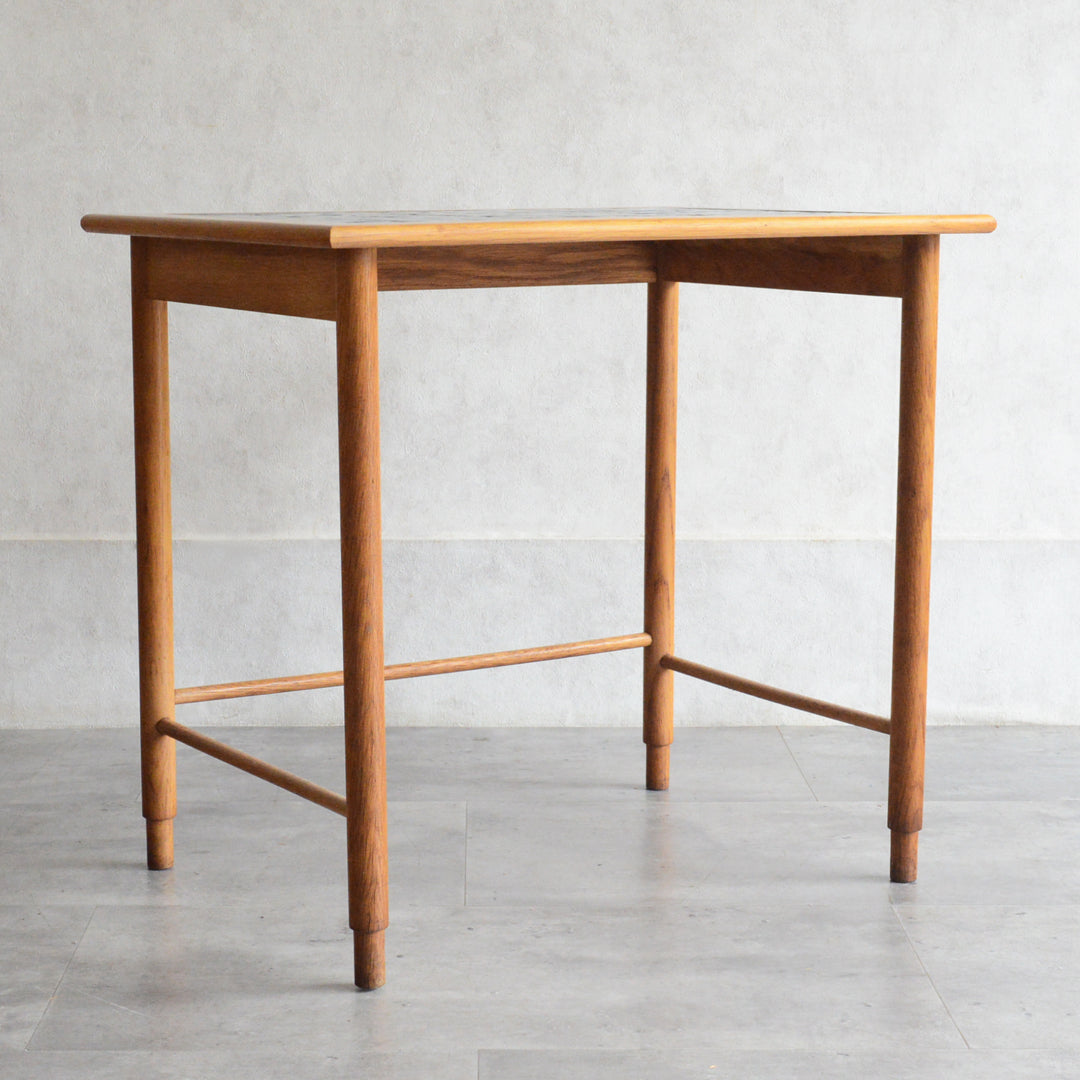 デンマーク ヴィンテージ タイルトップ サイドテーブル 8-47　