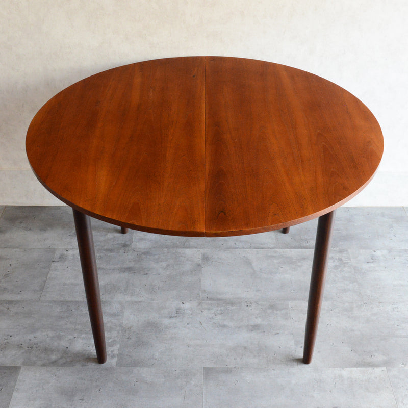 G-PLAN ジープラン コンパクト ラウンドテーブル 103(天板剥離再塗装/エクステンション）