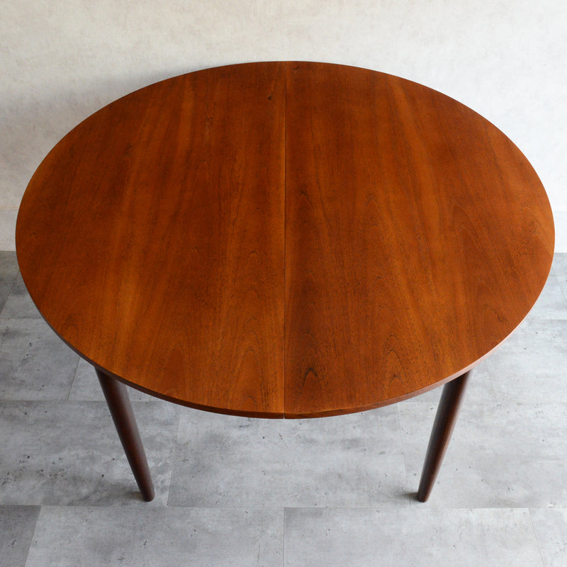 G-PLAN ジープラン コンパクト ラウンドテーブル 103(天板剥離再塗装/エクステンション）