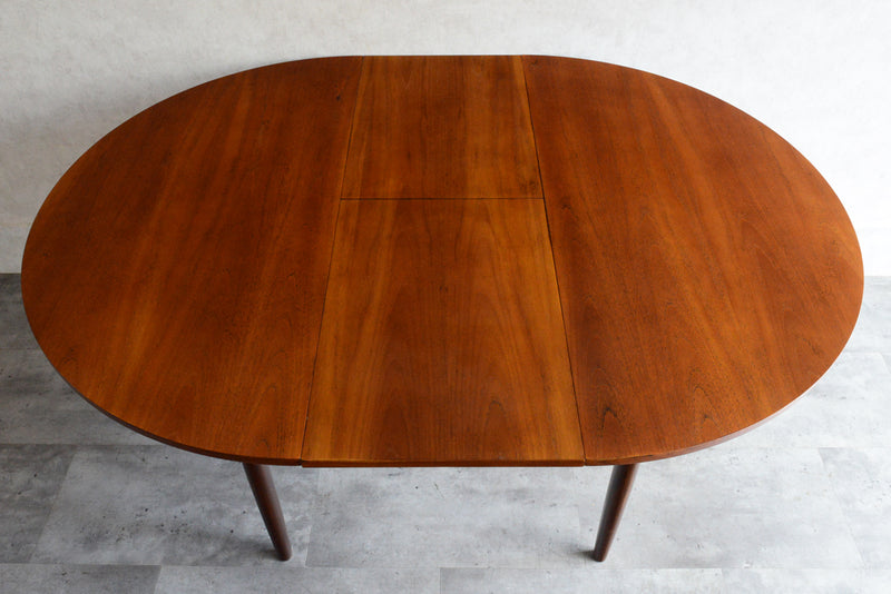 G-PLAN ジープラン コンパクト ラウンドテーブル 103(天板剥離再塗装/エクステンション）