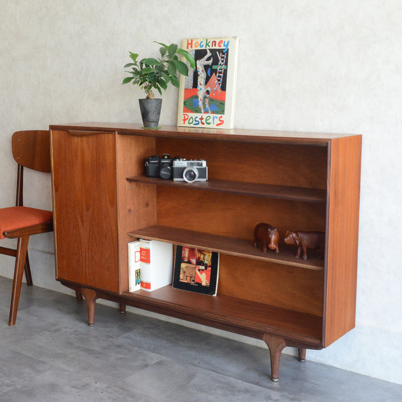 McINTOSH マッキントッシュ　ガラスキャビネット5-136 （木扉付）