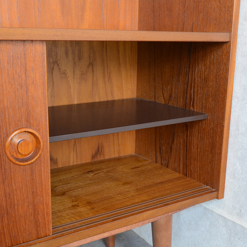 デンマーク ヴィンテージ シェルフ 5-40（木扉付）