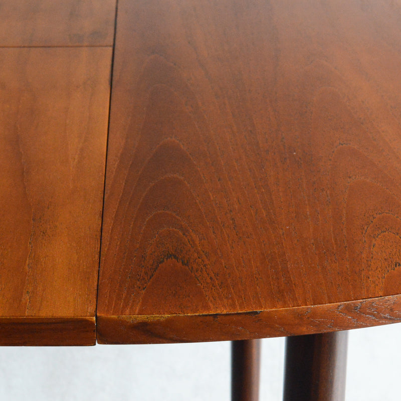 G-PLAN ジープラン コンパクト ラウンドテーブル 103(天板剥離再塗装/エクステンション）