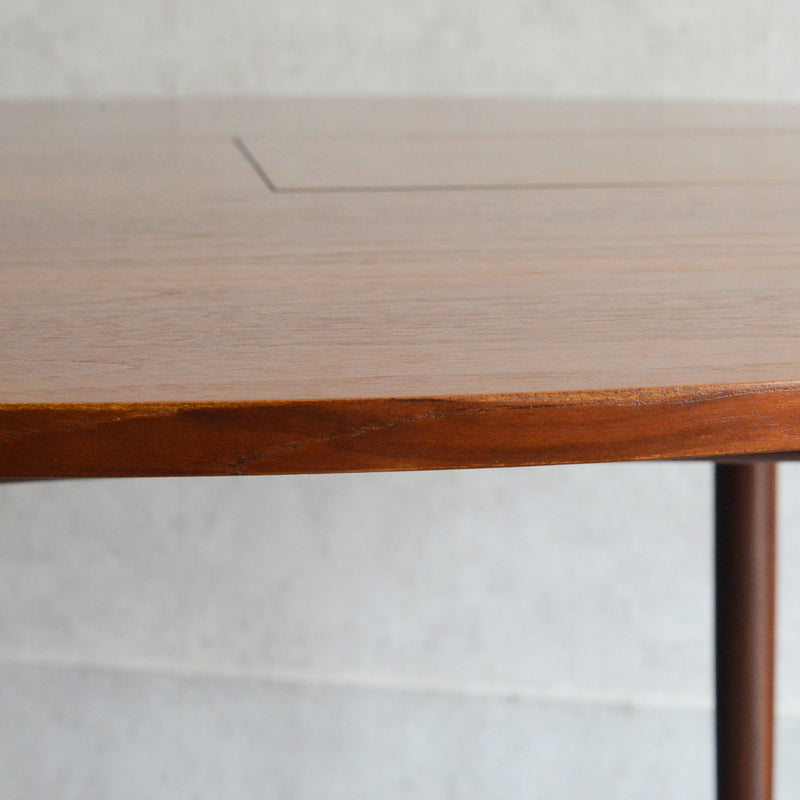 G-PLAN ジープラン コンパクト ラウンドテーブル 103(天板剥離再塗装/エクステンション）